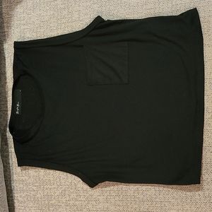 Black tank top with front pocket from Marshalls